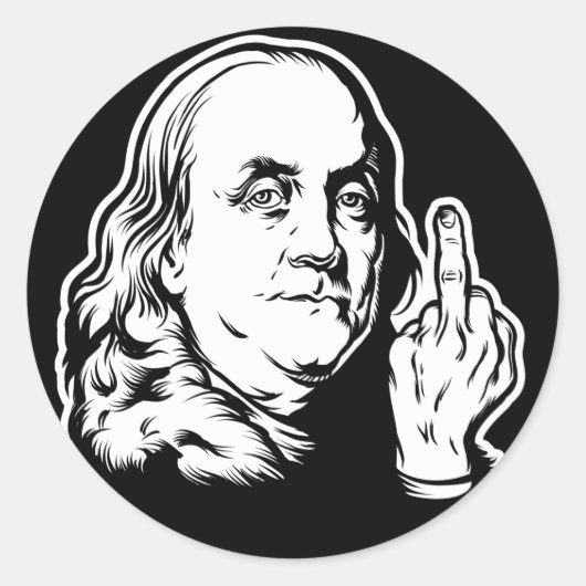 Sticker Rond Franklin (Devant)