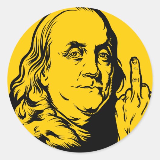 Sticker Rond Franklin (Devant)
