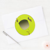 Sticker Rond Frappant (Enveloppe)