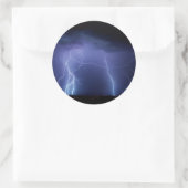 Sticker Rond Frappe de foudre 3 (Sac)