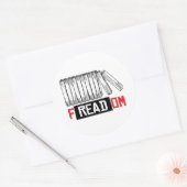 STICKER ROND FREADOM (Enveloppe)