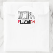 STICKER ROND FREADOM (Sac)