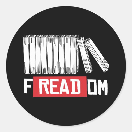 STICKER ROND FREADOM (Devant)