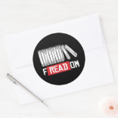 STICKER ROND FREADOM (Enveloppe)