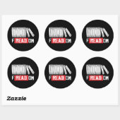 STICKER ROND FREADOM (Feuille)