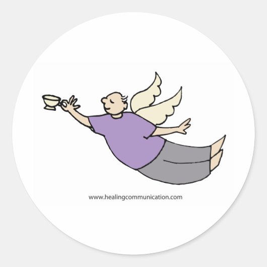 Sticker Rond Fred a atteint son paroxysme (Devant)