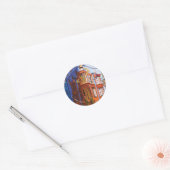Sticker Rond Fred et George à Weasley's Wizard Wheezes (Enveloppe)