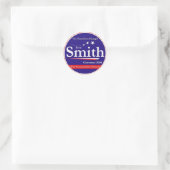 Sticker Rond Fred Smith (Sac)