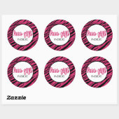 Sticker Rond Free gift inside- Marketing-Small business-Consult (Feuille)