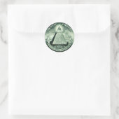Sticker Rond freemason (Sac)