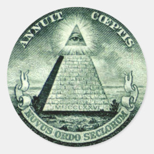 Sticker Rond freemason