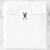 Sticker Rond Frenchie The Gentlemen Copy (6) (Sac)