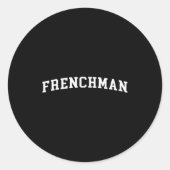 Sticker Rond Frenchman (Devant)