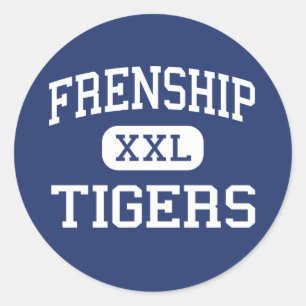 Sticker Rond Frenship - Tigers - Junior - Wolfforth Texas