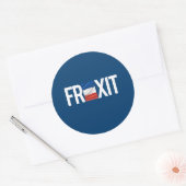 STICKER ROND FREXIT — - (Enveloppe)