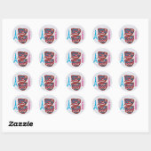 STICKER ROND FRGB (Feuille)