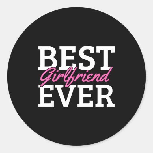 Sticker Rond Friend Of All Time (Devant)