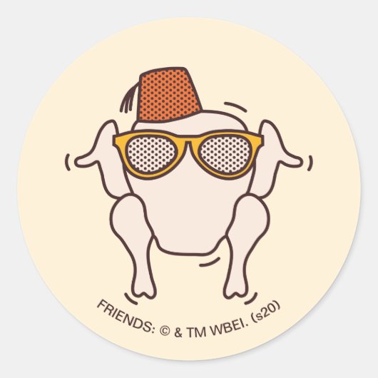 Sticker Rond FRIENDS™| Amicale (Devant)