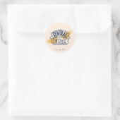 Sticker Rond FRIENDS™ | Central Perk (Sac)