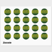 Sticker Rond Friends forever (Feuille)