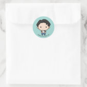 Sticker Rond FRIENDS™| Joey Chibi (Sac)