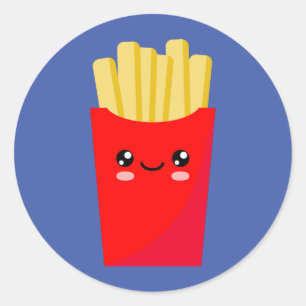 Sticker Rond Fries