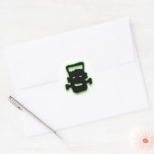 Sticker Rond Frightful Frankie (Enveloppe)