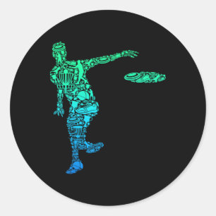 Sticker Rond Frisbee de golf pour hommes et garçons enfants