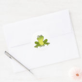 STICKER ROND FROG (Enveloppe)