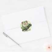 Sticker Rond frog_life_zazzle1 (Enveloppe)