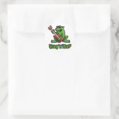 Sticker Rond frog n roll A (Sac)