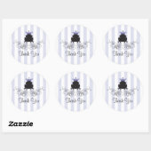 Sticker Rond Frog Prince Charming (Feuille)