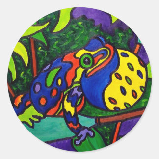 Sticker Rond Frog Prince par Piliero