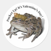 Sticker Rond Frog Prince Valentine (Devant)