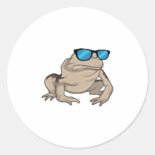 Sticker Rond Frog Sung