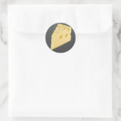 Sticker Rond Fromage (Sac)