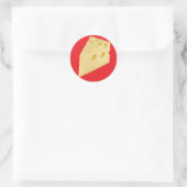 Sticker Rond Fromage (Sac)
