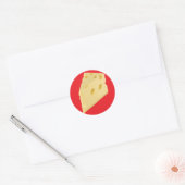 Sticker Rond Fromage (Enveloppe)