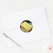 Sticker Rond Fromage Cheshire (Enveloppe)
