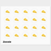 Sticker Rond Fromage suisse (Feuille)