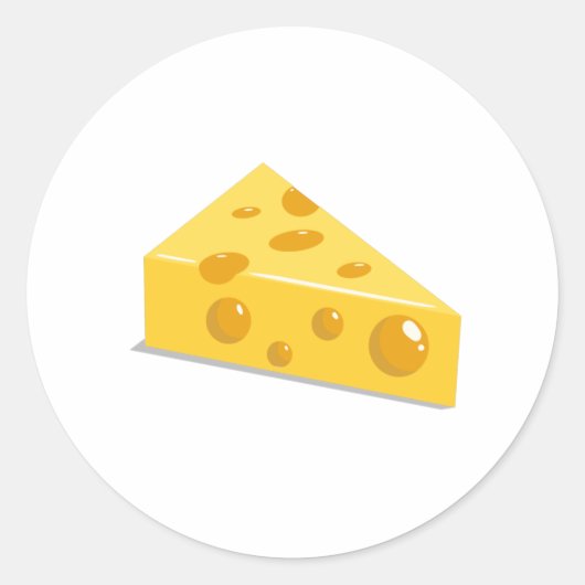 Sticker Rond Fromage suisse (Devant)