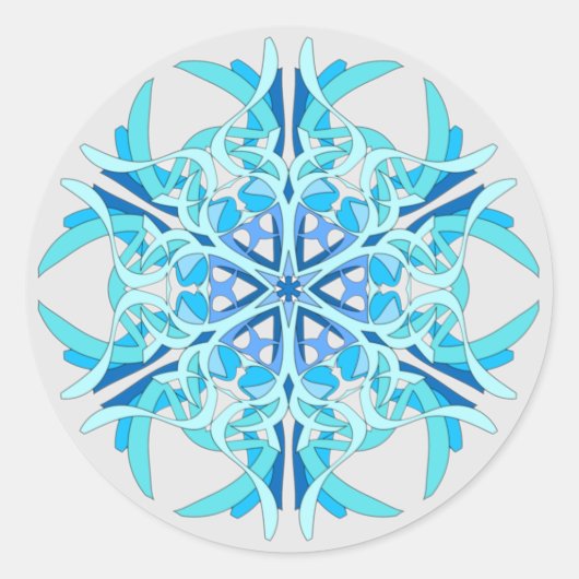 Sticker rond Frozen Twist™ Classic (Devant)