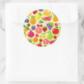 Sticker Rond Fruit (Sac)