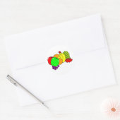 Sticker Rond Fruit (Enveloppe)