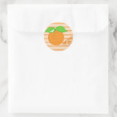 Sticker Rond Fruit Citron (Sac)