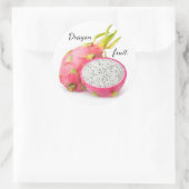 Sticker Rond Fruit dragon (Sac)