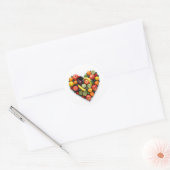 Sticker Rond Fruit Heart (Enveloppe)