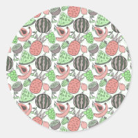Fruit motif transparent | motif de surface de frui