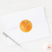 Sticker Rond Fruit orange (Enveloppe)