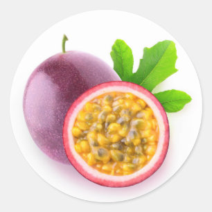 Sticker Rond Fruit passion